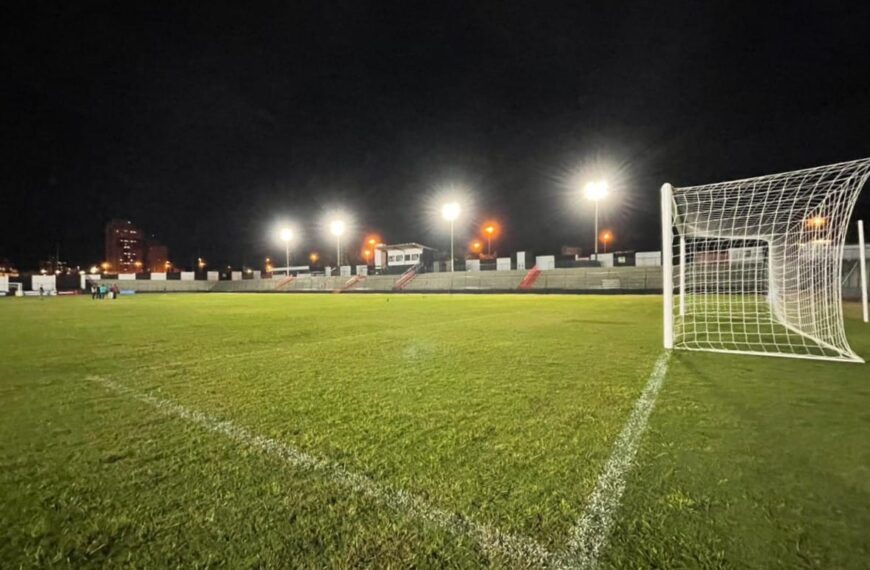 Estádio Abadião recebe nova iluminação…