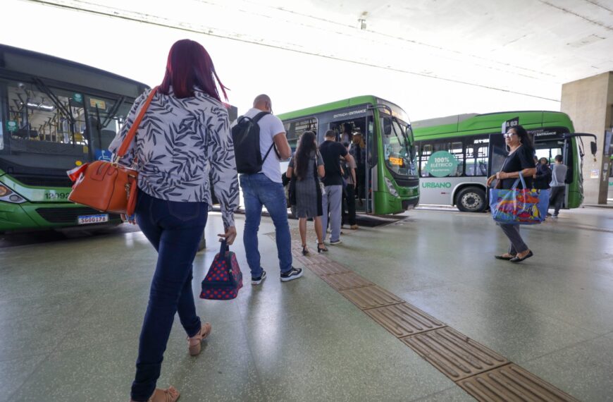 DF terá ônibus e metrô…