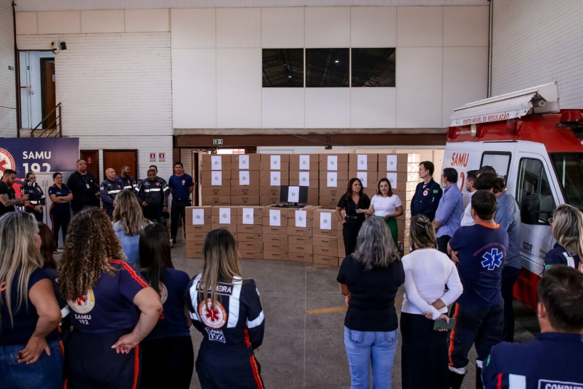 Complexo Regulador, Samu e Central de Transplantes recebem mais de 170 computadores