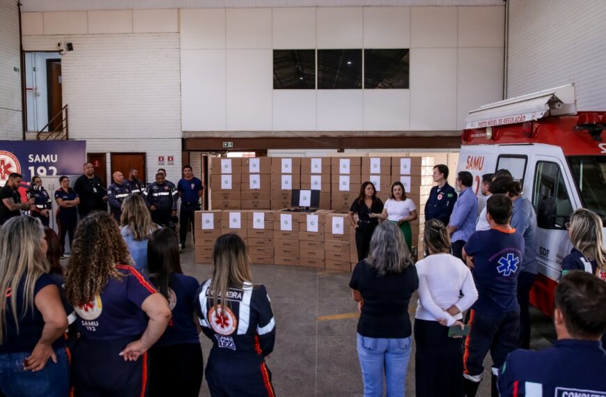 Complexo Regulador, Samu e Central de Transplantes recebem mais de 170 computadores