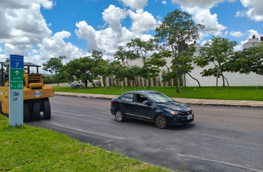 Concluídas as obras do recapeamento…