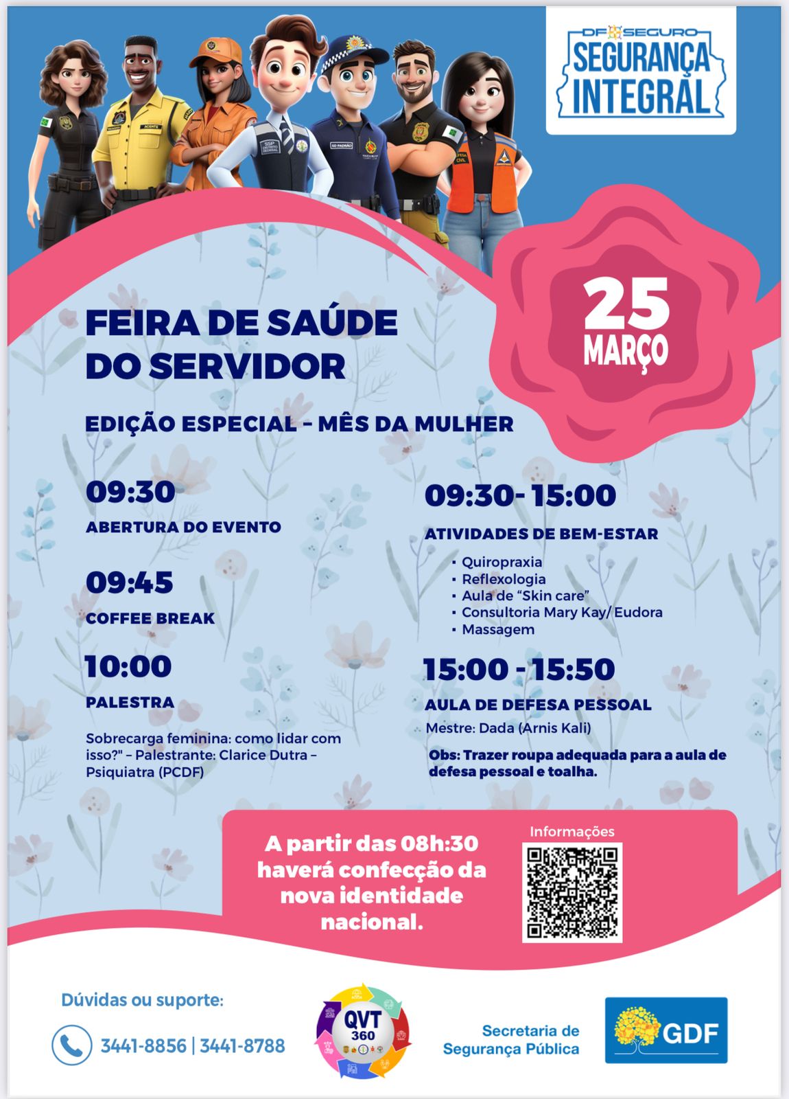 Edição especial da Feira de Saúde do Servidor celebra o Mês das Mulheres