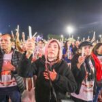 Fiéis lotam o Taguaparque para acompanhar missa que encerra programação de Pentecostes