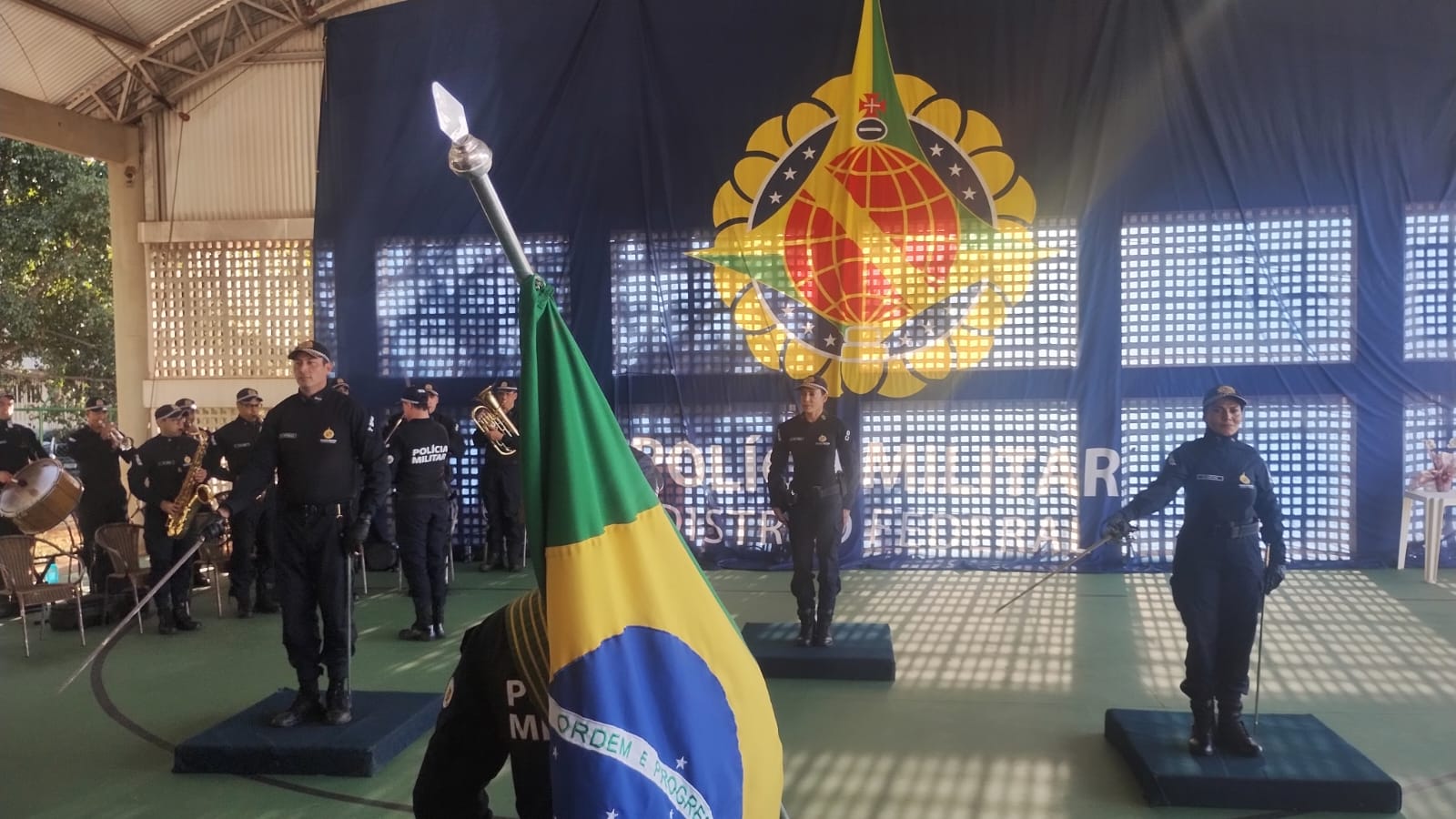 Comando do 7º Batalhão da PMDF tem cerimônia de passagem 