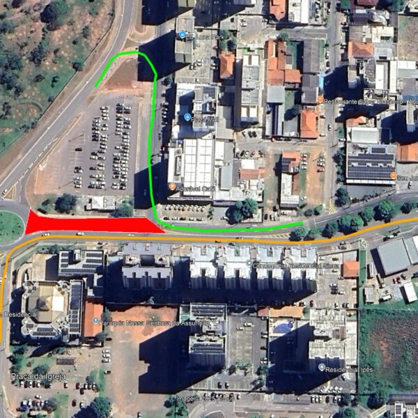 Acesso da terceira saída de Águas Claras receberá…