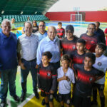 Governador Ibaneis Rocha visita Ginásio do Taguaparque, reaberto após reforma