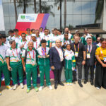 Governador enaltece infraestrutura de Brasília e incentiva prática esportiva em visita à arena dos Jogos da Juventude