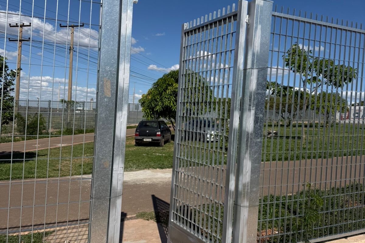 Parque Recreativo do Setor O ganha novos portões de acesso
