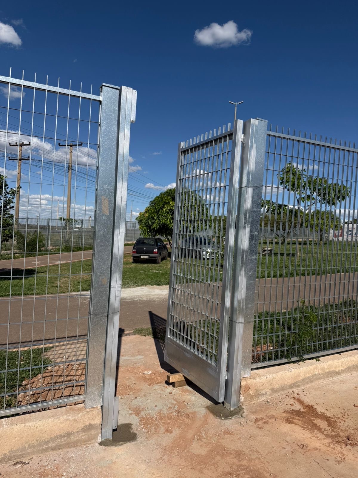 Parque Recreativo do Setor O ganha novos portões de acesso