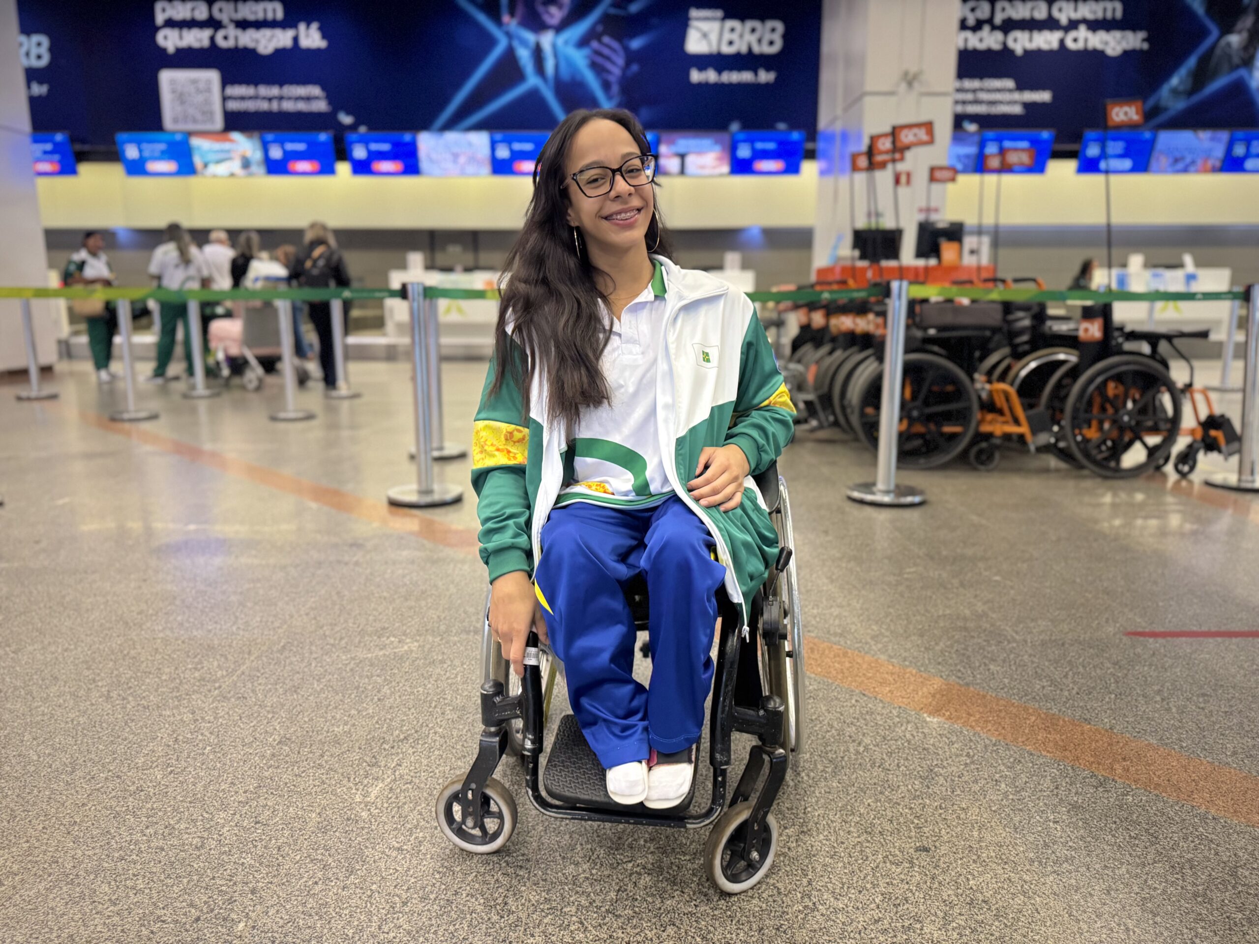 Delegação do DF desembarca em São Paulo para o segundo bloco das Paralimpíadas Escolares 2025