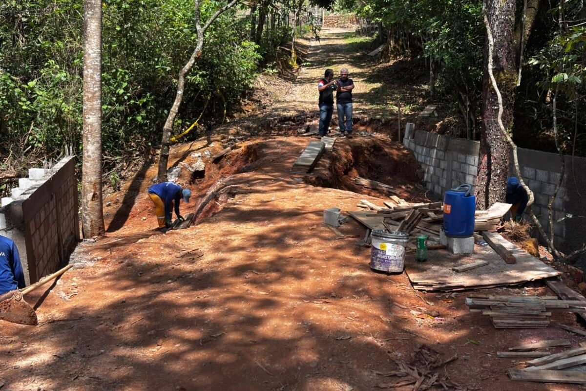 Obra da nova ponte no Incra 9 reforça segurança e mobilidade na zona rural de Ceilândia
