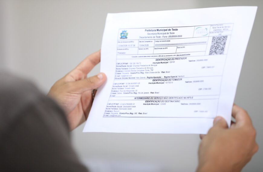 Prazo para nova nota fiscal de serviços é prorrogado até 31 de maio no DF