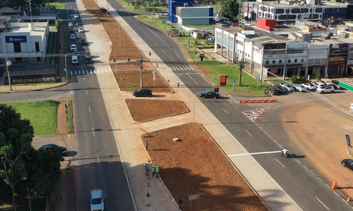 Cruzamento do Trecho 5 da Epig é liberado para o trânsito