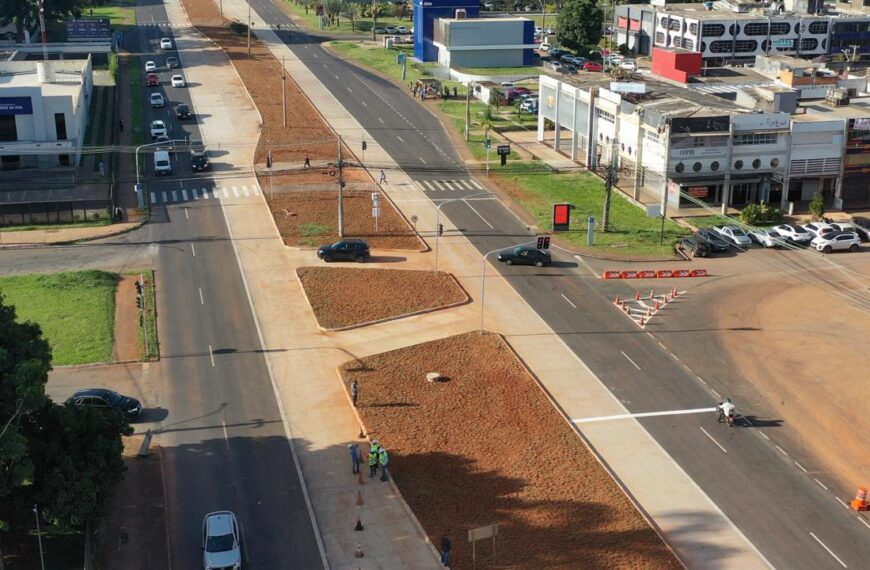 Cruzamento do Trecho 5 da Epig é liberado para o trânsito