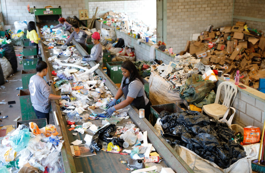 Coleta seletiva feita por cooperativas de catadores completa 10 anos no DF