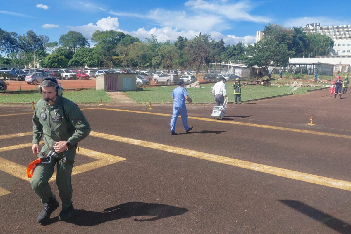 GDF realiza quinto transporte de coração no ano